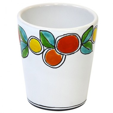 Handmade ceramic Glass Oranges Lemons Arance Limoni de simone pottery Handmade ceramic Glass Oranges Lemons Arance Limoni de simone pottery
